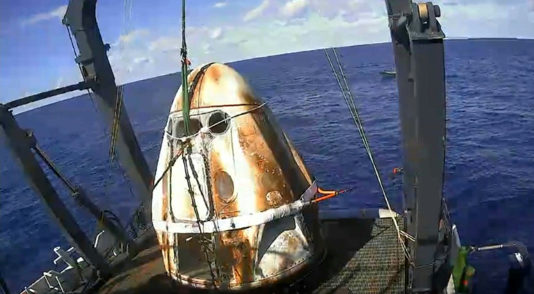 Elon Musk's SpaceX 'Crew Dragon' makes successful landing