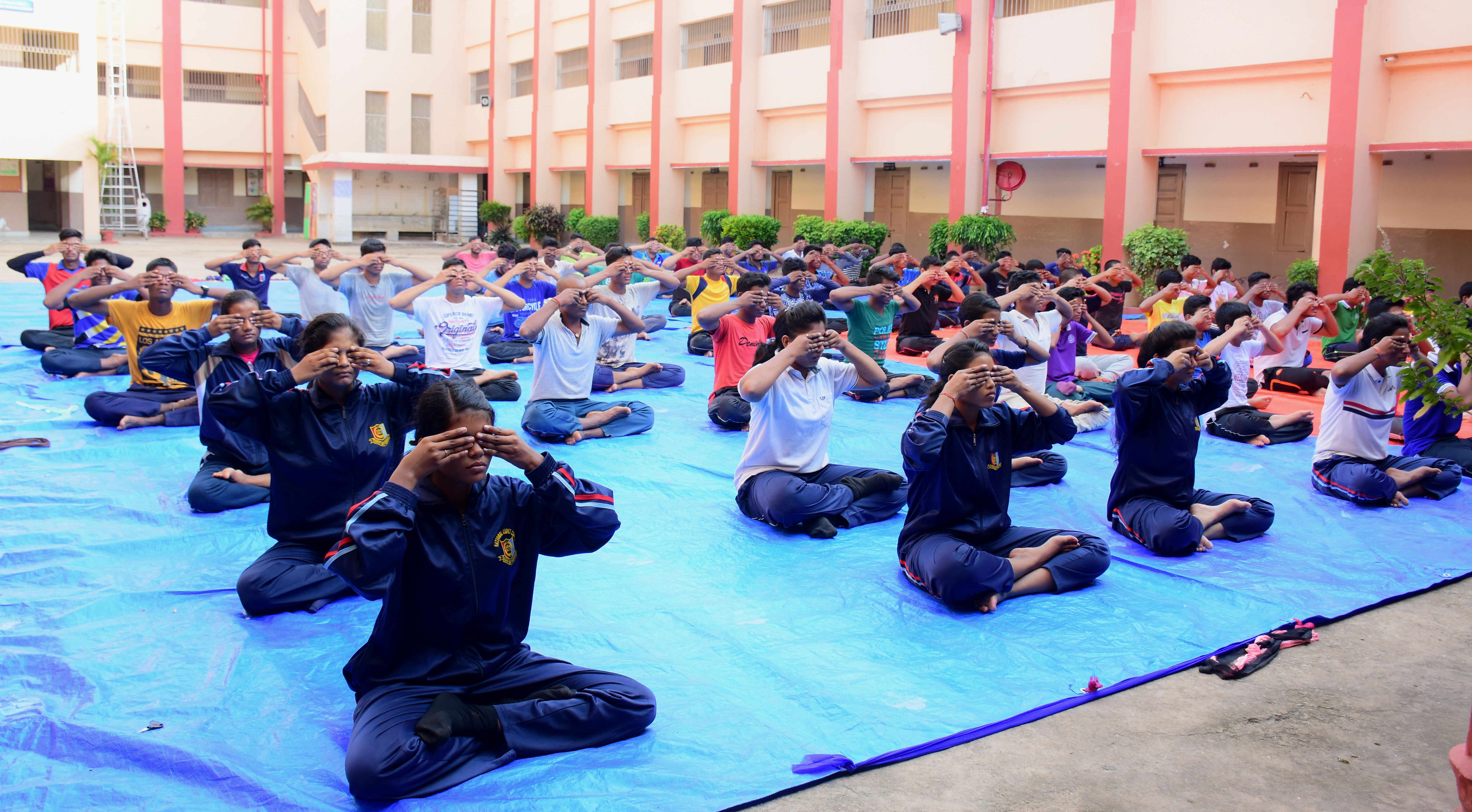 The theme of International Yoga Day 2018: Yoga for peace