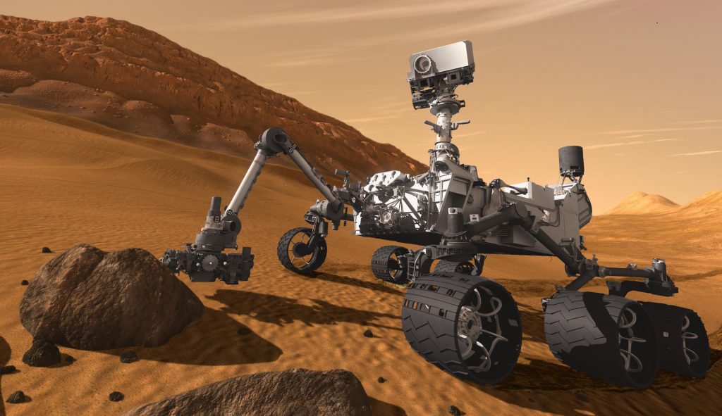 Curiosity rover