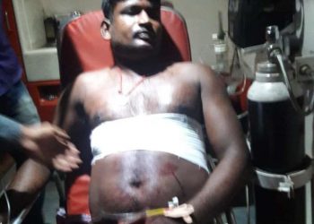 Auto-driver attacked