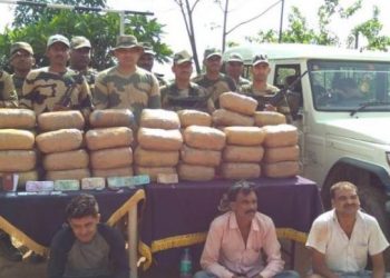 100kg of ganja seized by BSF patrolling party