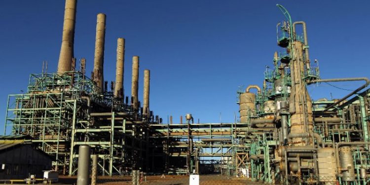 Libya oil refinery
