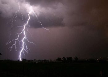 Lightning-struck person's body found