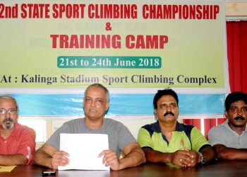 SCAO officials address the media in Bhubaneswar, Friday   