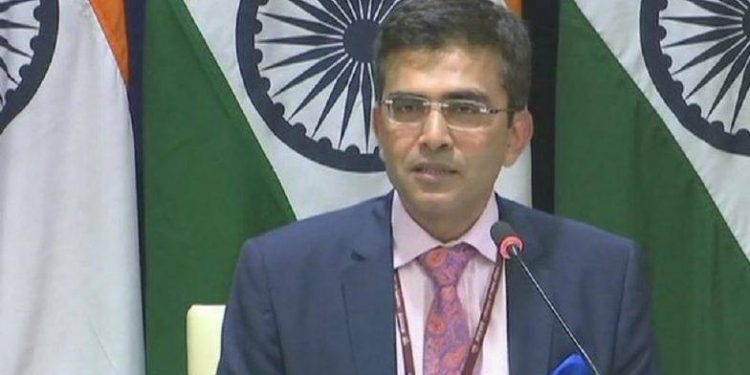 MEA spokesperson Raveesh Kumar