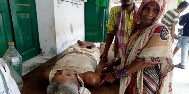 Elderly man killed in wall collapse