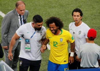 Caption

Defender Marcelo has said that he will return to onfield action soon