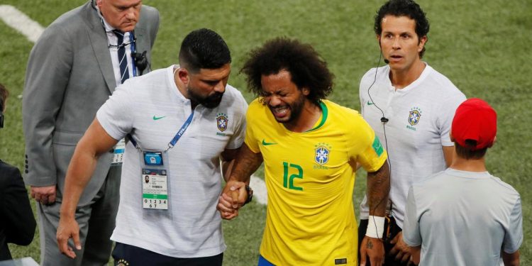 Caption

Defender Marcelo has said that he will return to onfield action soon