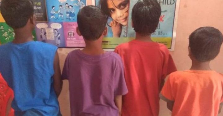 Four missing boys rescued