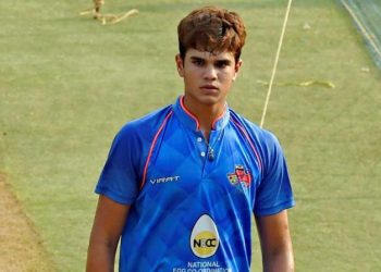 Arjun Tendulkar has been selected in the India-19 squad for Sri Lanka tour