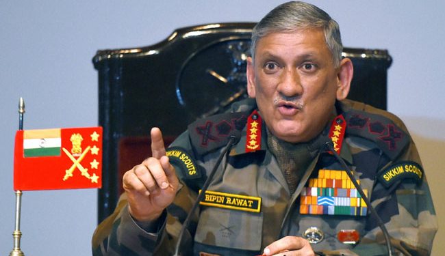 Army chief General Bipin Rawat