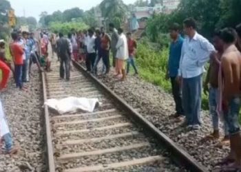 Youth run over by a speeding train