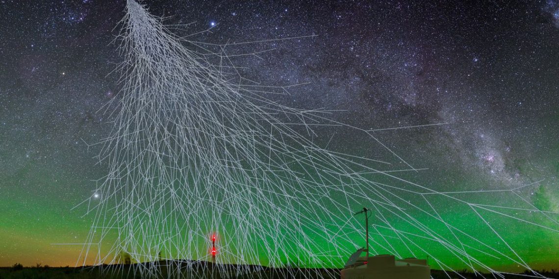 cosmic rays from superstar eta carinae may reach earth