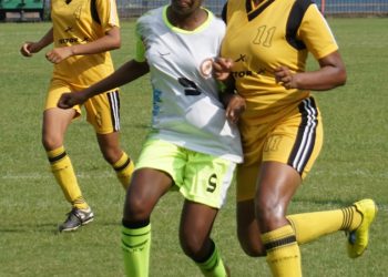 Manisha Naik (C) in action against Chandigarh at Barabati Stadium, Sunday   