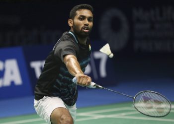 HS Prannoy put up a great show to beat his fancied rival Lin Dan of China