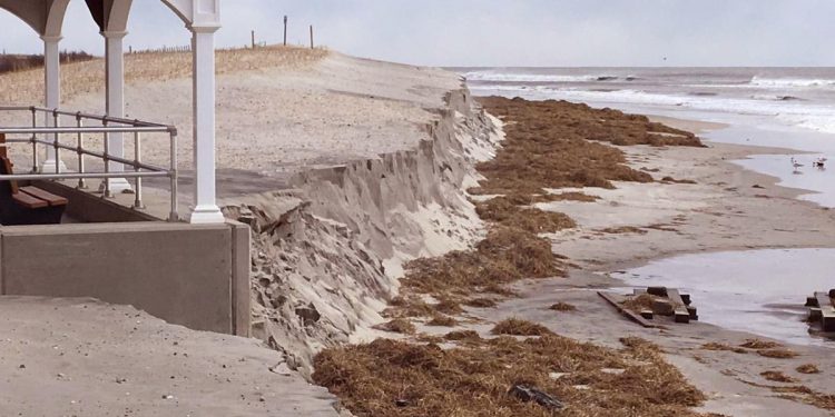 beaches eroding in protected marine areas