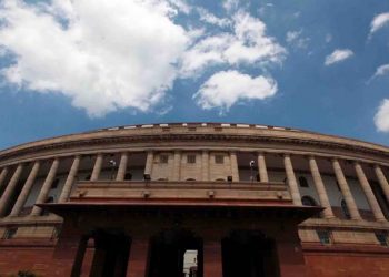 " Clouds over Parliament House on the first day of Monsoon Session, in New Delhi on Monday" *** Local Caption *** " Clouds over Parliament House on the first day of Monsoon Session, in New Delhi on Monday. express photo by anil sharma 26-07-2010"