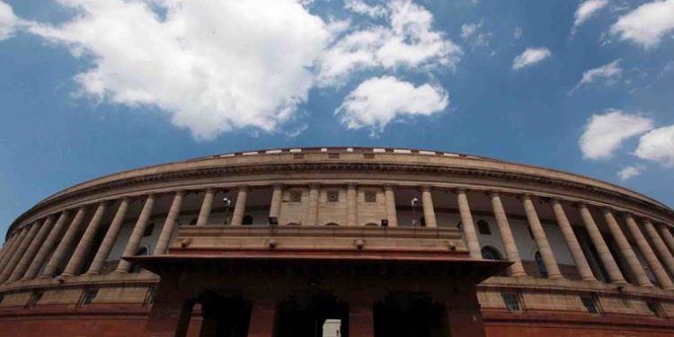 " Clouds over Parliament House on the first day of Monsoon Session, in New Delhi on Monday" *** Local Caption *** " Clouds over Parliament House on the first day of Monsoon Session, in New Delhi on Monday. express photo by anil sharma 26-07-2010"