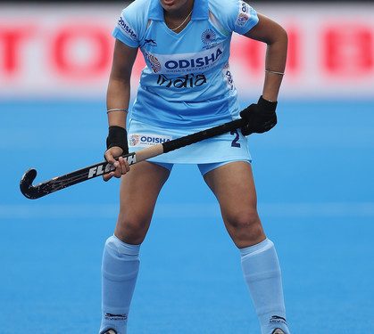 Gurjit Kaur scored a hat-trick as India womens' hockey team thrashed Indonesia in Asian Games