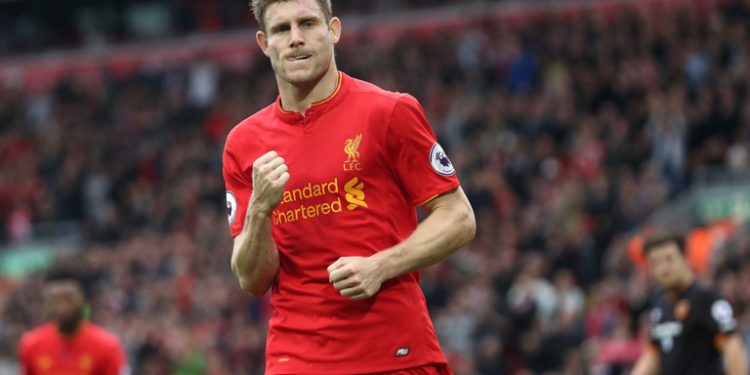 James Milner scored a goal for Liverpool as the Reds beat Crystal Palace