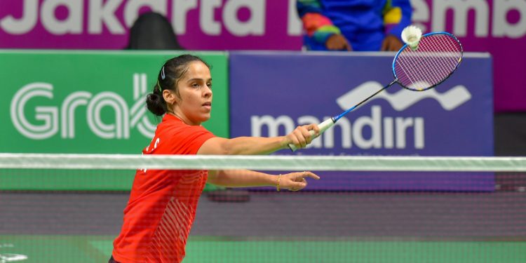 Saina Nehwal failed to beat Nozomi Okuhara in the women’s team event despite playing her heart out in Jakarta, Monday 