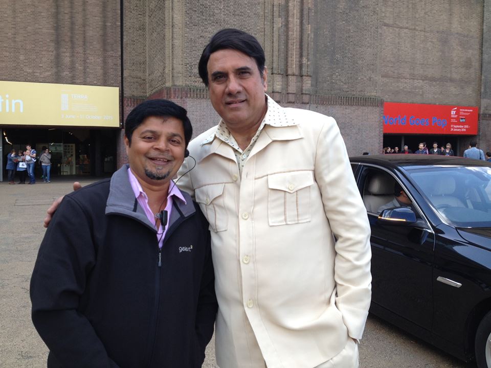 With Boman Irani