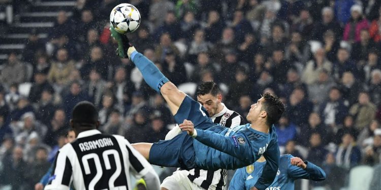 Former Ream Madrid star Cristiano Ronaldo's bicycle against his current team Juventus got him the UEFA Goal of the Season award