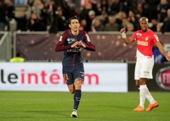 Angel di Maria scored two goals against Monaco