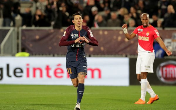 Angel di Maria scored two goals against Monaco