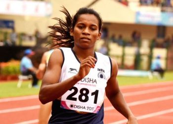 Jauna Murmu of Odisha advanced into the women's 400m hurdles