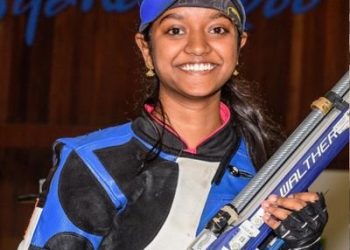 Elavenil Valarivan won silver in women's  10m air rifle event