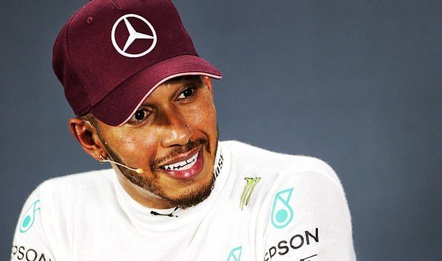 Lewis Hamilton during a promotional event in Bangkok