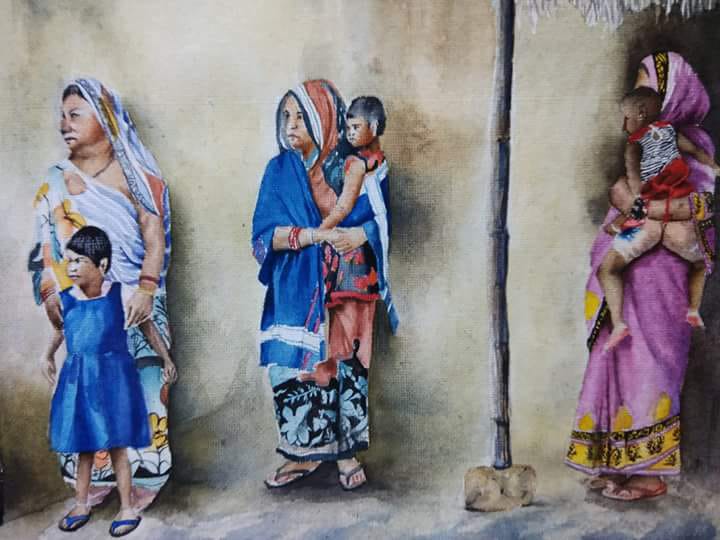 Shristi's painting