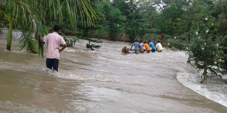 Jaduguda Eco Tourism Park in Malkangiri under water