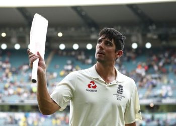 Alastair Cook. File pic.