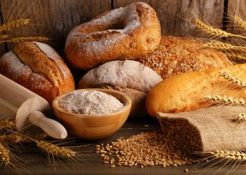 rye, oats, or wheat meal