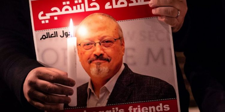 Candle light vigil in Turkey for Jamal Khashoggi