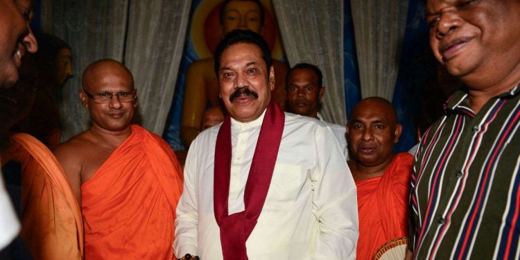 Sri Lankan Prime Minister Mahindra Rajapakse