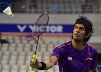 Ajay Jayaram defeated Danish Kim Bruun easily in Taipei City, Thursday