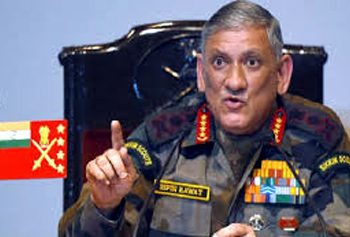 Army chief Gen. Bipin Rawat.