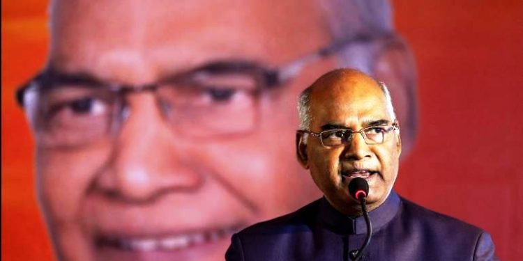 President. Ram Nath Kovind.