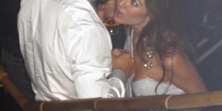In this June 2009 photo,  Cristiano Ronaldo is pictured with Kathryn Mayorga in Rain Nightclub in Las Vegas.