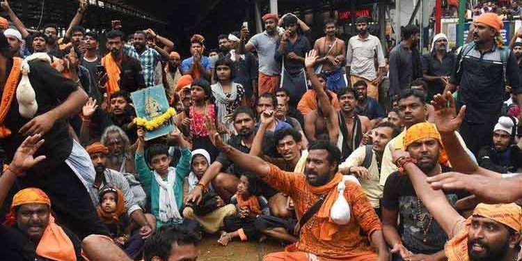 Sunday morning, Sabarimala tantri family member and activist Rahul Eashwar was arrested in Kochi taking the total number of arrests since October 26 to 3,346.