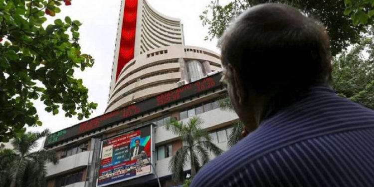 Sensex down 300 points over weak macro, negative global cues.