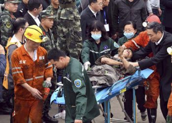 Rescuers have cleared 42 metres of the tunnel as of 6 a.m. Sunday and were working on the remaining 32 meters from both ends.