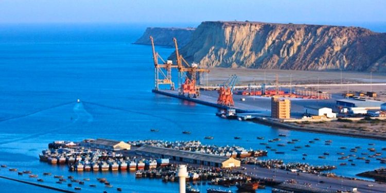 Gwadar port, Pakistan.