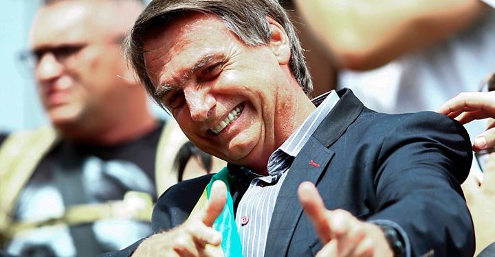 Brazil's right-wing candidate poised to win presidential election slated to take place Sunday, 28th October.