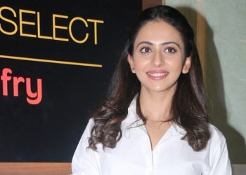 Mumbai: Actress Rakul Preet Singh at the launch of Carnival cinema Lounge in Mumbai on Feb 16, 2018. (Photo: IANS)