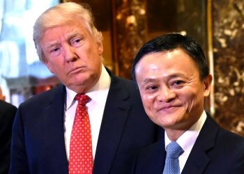Jack Ma and Donald Trump