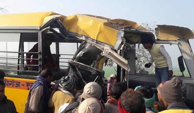 7 school kids among 8 killed in accident